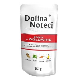 DOLINA NOTECI DOLINA NOTECI Premium bogata w wołowinę - mokra karma dla psa - 150g