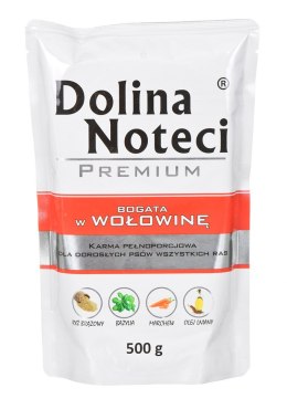 DOLINA NOTECI DOLINA NOTECI Premium wołowina - mokra karma dla psa - 500g