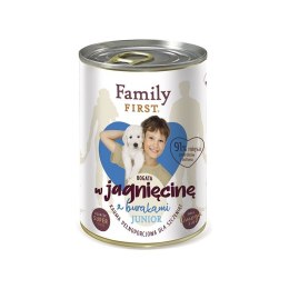 Family FIRST FAMILY FIRST Junior Jagnięcina z burakami - mokra karma dla psa - 400 g