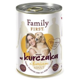 Family FIRST FamilyFirst Bogata w kurczaka+burak adult 400g