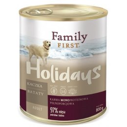 Family FIRST FamilyFirst Kaczka+batat+monoproteina adult 800g