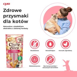 INABA Przysmak CHURU Bites Tuńczyk&Łosoś dla kota 3x10g