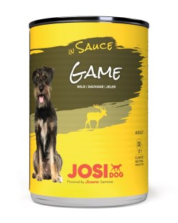 JOSERA JOSERA JosiDog Dziczyzna w sosie - mokra karma dla psa - 415 g