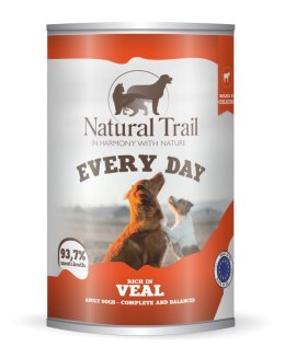 Natural Trail NATURAL TRAIL EVERY DAY Dog Cielęcina 400g