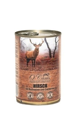 O'Canis O'CANIS Jeleń z kaszą gryczaną - mokra karma dla psa - 400 g