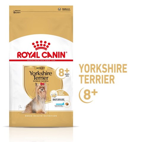 Royal Canin ROYAL CANIN BHN Yorkshire Ageing 8+ - sucha karma dla psa starszego - 3 kg