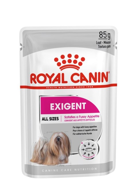 Royal Canin ROYAL CANIN CCN EXIGENT LOAF - mokra karma dla psa dorosłego - 12x85g