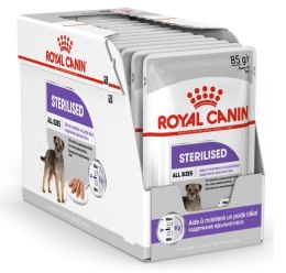 Royal Canin ROYAL CANIN CCN Sterilised Loaf - mokra karma dla psa dorosłego - 12x85 g