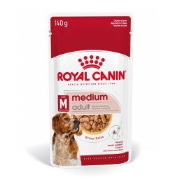 Royal Canin ROYAL CANIN SHN Medium Adult w sosie - mokra karma dla psa dorosłego - 10x140 g