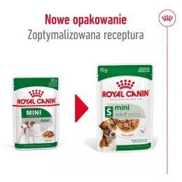 Royal Canin ROYAL CANIN SHN Mini Adult w sosie - mokra karma dla psa dorosłego - 12X85g