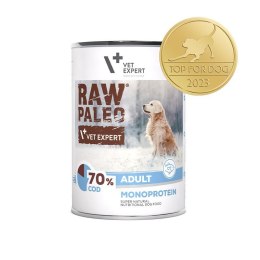 VetExpert VetExpert Raw Paleo Dorsz Adult Can 400g