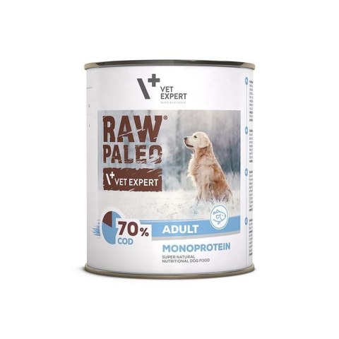 VetExpert VetExpert Raw Paleo Dorsz Adult Can 800g