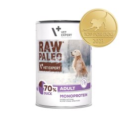 VetExpert VetExpert Raw Paleo Kaczka Adult Can400g