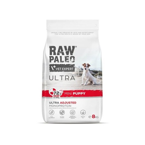 VetExpert VetExpert Raw Paleo Ultra Wołowina Mini Puppy 8kg