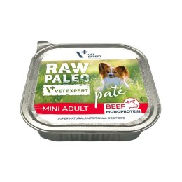 VetExpert VetExpert Raw Paleo Wołowina Pate Mini Adult alu tray 150g