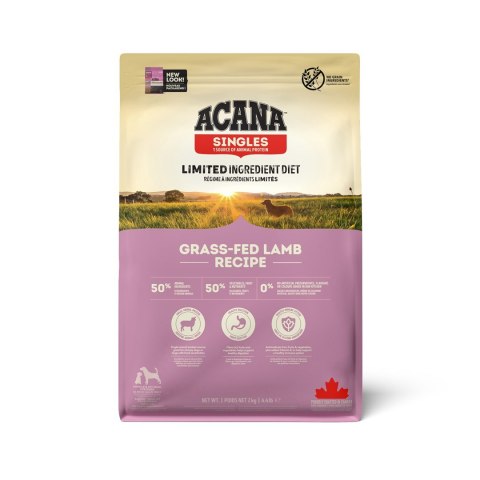 ACANA ACANA Singles Grass-fed Lamb - sucha karma dla psa - 2 kg