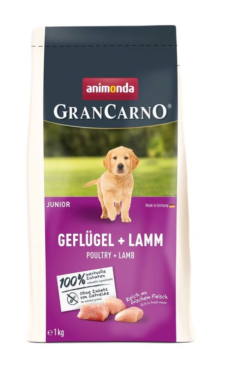 Animonda ANIMONDA Gran Carno Junior Poultry + Lamb 1kg