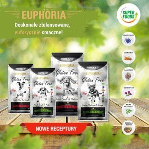 BIOFEED BIOFEED Euphoria G-F SMALL&MID wołowina 2kg BIOFEED BIOFEED Euphoria G-F SMALL&MID wołowina 2kg
