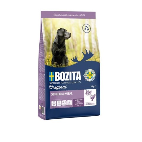 BOZITA Bozita Original Senior & Vital Kurczak - sucha karma dla psa - 3 kg