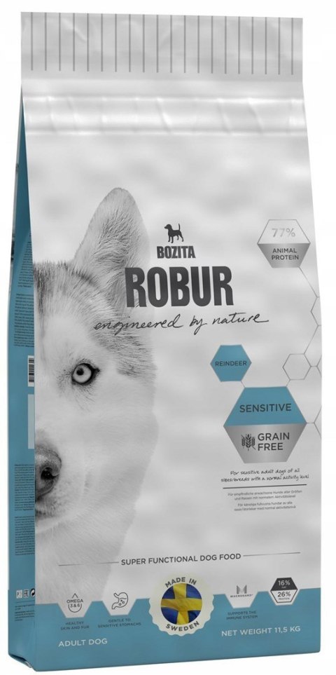 BOZITA Robur Sensitive Grain Free Reindeer 11,5kg