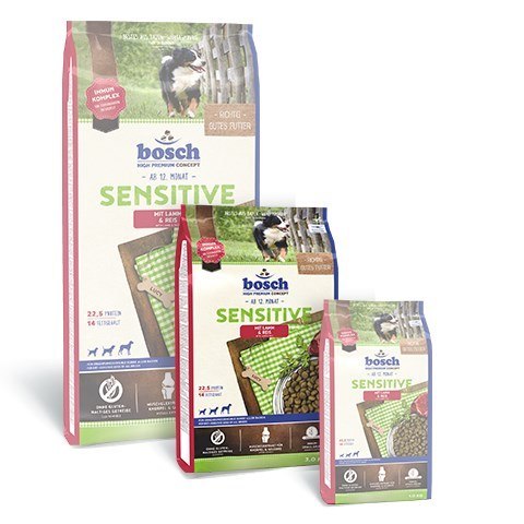 Bosch BOSCH Sensitive Lamb & Rice - karma dla psów z wrażliwym żołądkiem z jagnięciną i ryżem 3kg Bosch BOSCH Sensitive Lamb & Rice - karma dla psów z wrażliwym żołądkiem z jagnięciną i ryżem 3kg