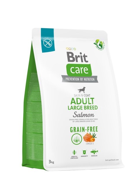 Brit BRIT Care Grain-Free Adult Salmon Large Breed - sucha karma dla psa - 3 kg