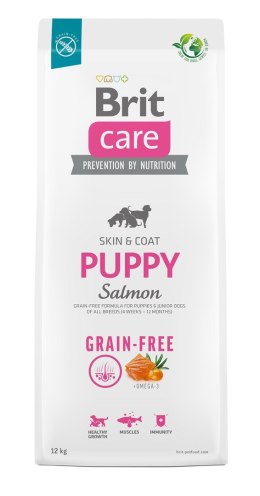 Brit BRIT Care Grain-Free Puppy Salmon - sucha karma dla szczeniąt - 12 kg