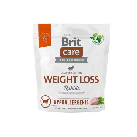 Brit BRIT Care Hypoallergenic Adult Weight Loss Rabbit - sucha karma dla psa - 1 kg