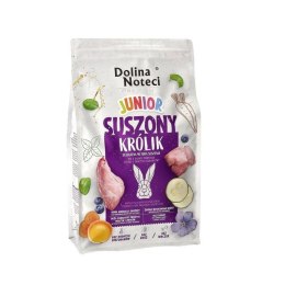 DOLINA NOTECI DOLINA NOTECI Premium Junior Suszony Królik - sucha karma dla psa - 4 kg