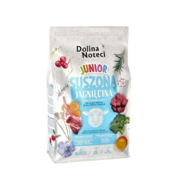 DOLINA NOTECI Dolina Noteci Premium Junior Suszona Jagnięcina - suszona karma dla szczeniąt - 4 kg