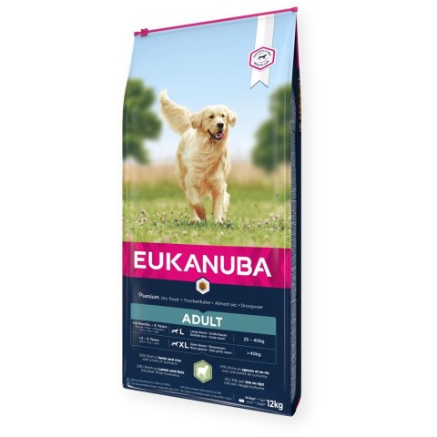 EUKANUBA EUKANUBA Adult Large Breed rich in Lamb & Rice - karma dla psa - 12kg