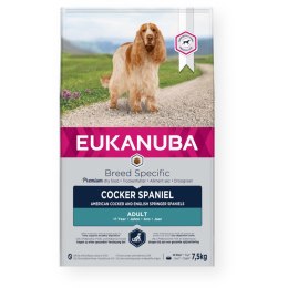 EUKANUBA Eukanuba Breed Specific Cocker Spaniel Adult - sucha karma dla psa - 7,5 kg