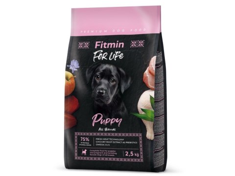 FITMIN FITMIN Dog For Life Puppy - Karma sucha dla psów - 2,5kg