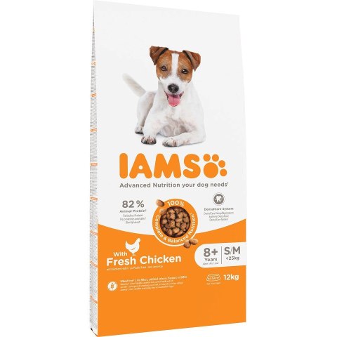 IAMS IAMS Vitality Senior Small Medium - sucha karma dla psa - 12 kg