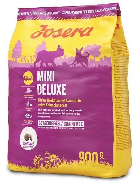 JOSERA JOSERA MiniDeluxe - sucha karma dla psów dorosłych małych ras - 900 g