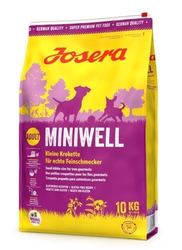 JOSERA JOSERA Miniwell - sucha karma dla psa - 10 kg