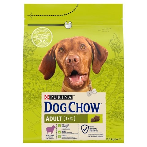 PURINA NESTLE PURINA DOG CHOW Adult Jagnięcina - sucha karma dla psa - 2,5 kg