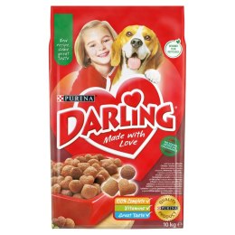 PURINA NESTLE PURINA Darling Wołowina z kurczakiem - sucha karma dla psa - 10 kg