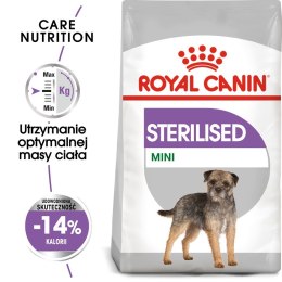 Royal Canin ROYAL CANIN CCN MINI STERILISED - sucha karma dla psa dorosłego - 3kg