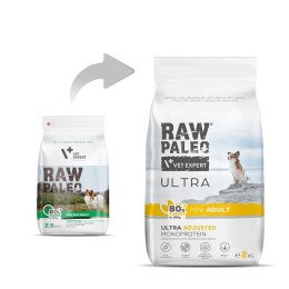 VetExpert VetExpert Raw Paleo Ultra Indyk Mini Adult 2kg