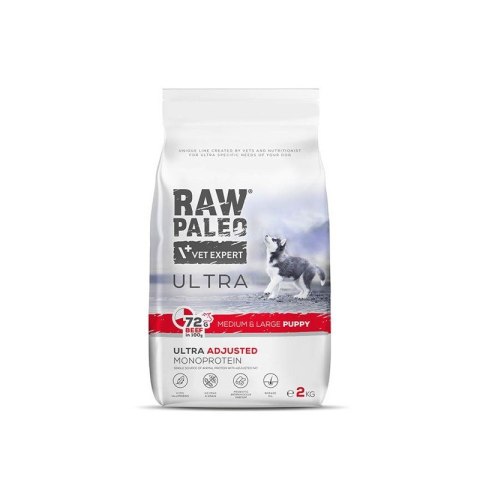 VetExpert VetExpert Raw Paleo Ultra Wołowina Medium&Large Puppy 2kg