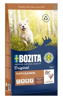 BOZITA Bozita Original Puppy & Junior Kurczak - sucha karma dla psa - 3 kg