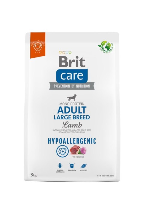 Brit BRIT Care Hypoallergenic Adult Large Breed Lamb - sucha karma dla psa - 3 kg