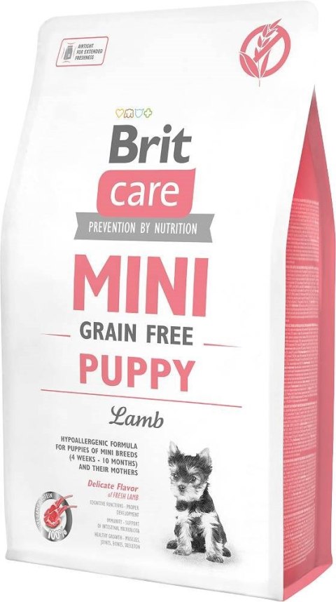 Brit BRIT Care Mini Grain-Free Puppy Lamb - sucha karma dla psa - 7 kg