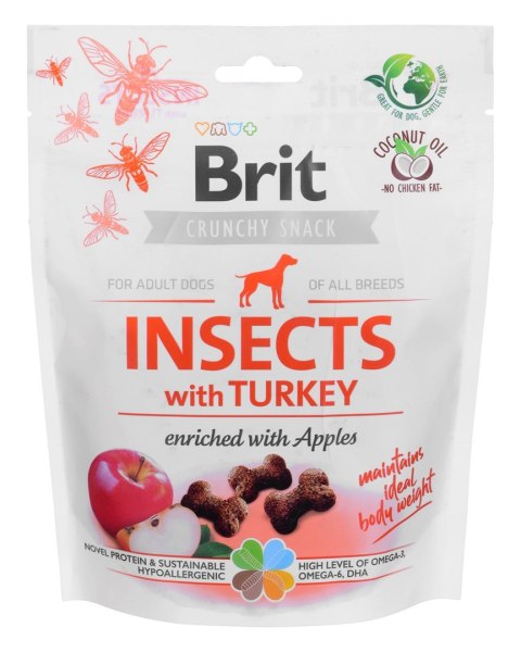 Brit Brit Care Dog Insect&Turkey - Przysmak dla psa - 200 g