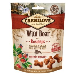 CARNILOVE CARNILOVE Fresh Crunchy Dzik z dziką różą - przysmak dla psa - 200 g