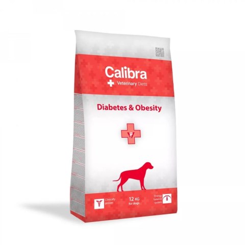 Calibra CALIBRA Veterinary Diets Diabetes /Obesity - karma dla psa - 12 kg