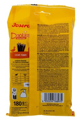 JOSERA JOSERA Denties Kaczka z marchewką - przysmak dla psa - 180 g