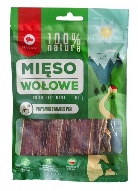 MACED MACED 100% Natura mięso wołowe 60 G