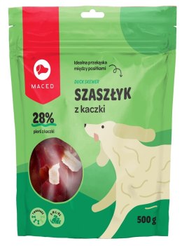 MACED MACED Szaszłyk z kaczki - przysmak dla psa - 500g